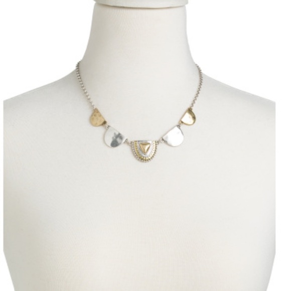 Lucky brand 2 tone collar necklace - Picture 2 of 4